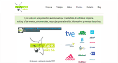 Desktop Screenshot of lynxvideo.net