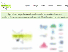 Tablet Screenshot of lynxvideo.net